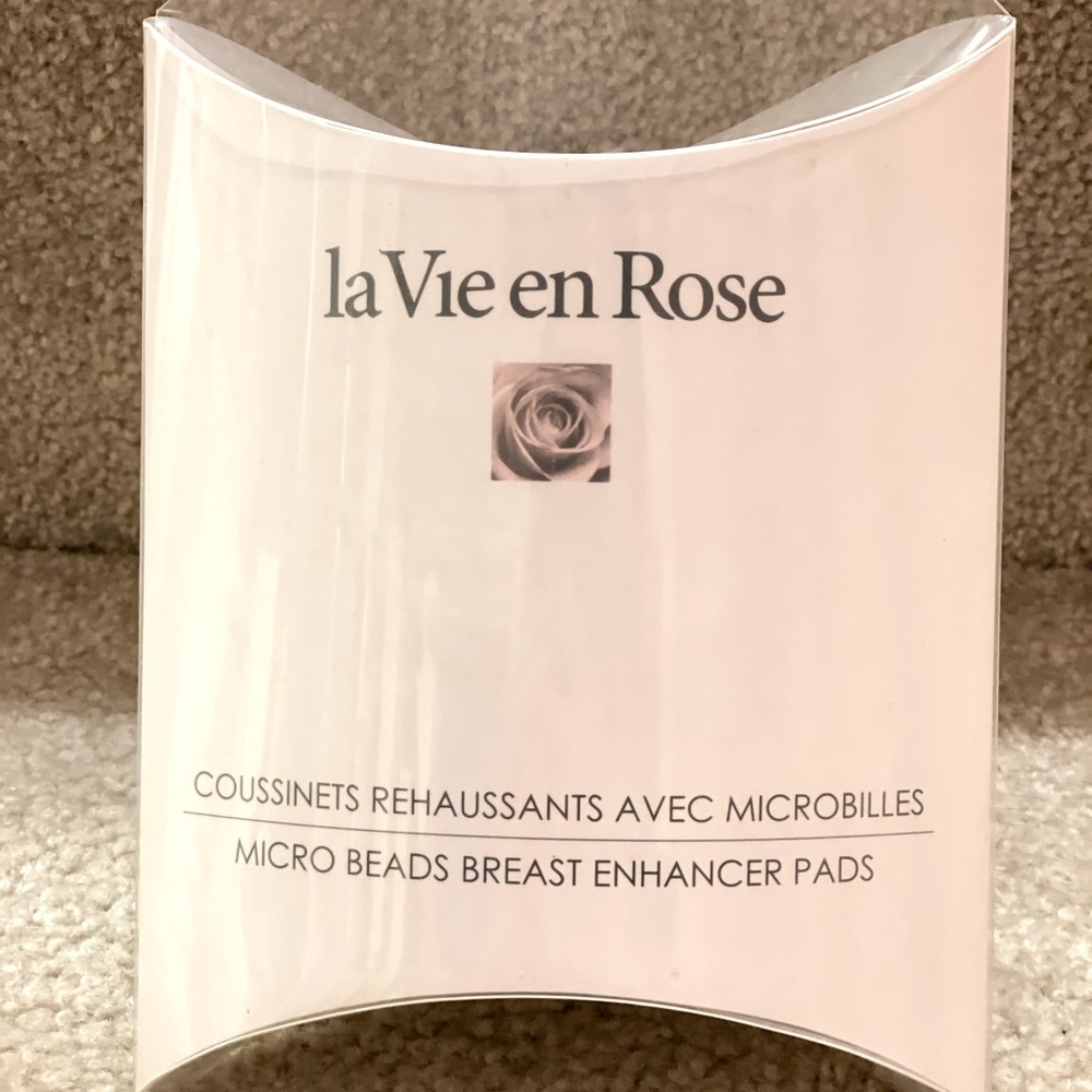 La Vie en Rose bead breast enhancer pad